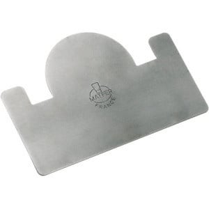 Raclette à Bûche Inox - 122 x 80 mm