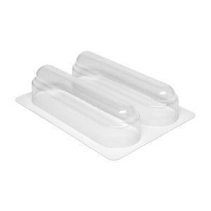 Gouttière à Bûche Double - L 295 mm