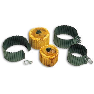 Moule à Pâté en Croûte Rond Cannelé - ⌀ 65 mm