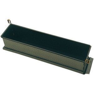 Moule à Pâté en Croûte Long à Chevrons - 350 x 75 mm