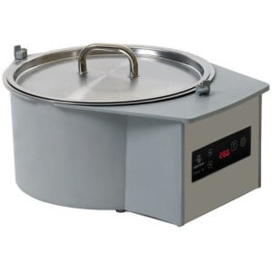 Cuve Supplémentaire Inox pour Trempeuse Ronde à Eau Choco 10 - 1,2 L