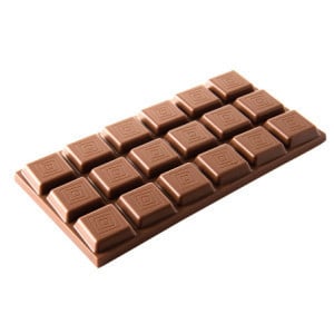 Plaque Tablette de Chocolat 100 g - Décalé - 3 Empreintes