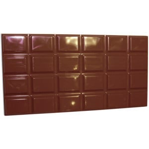 Plaque Tablette de Chocolat - 24 Carrés - 3 Empreintes