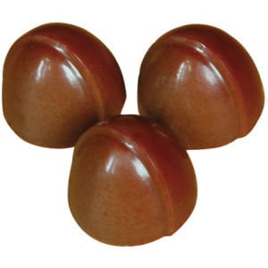 Plaque Pomponette Décalée en Chocolat - 24 Empreintes - ⌀ 28 mm