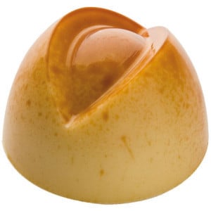 Plaque Pomponette Fendue en Chocolat - 24 Empreintes - ⌀ 28 mm