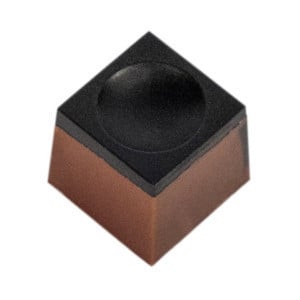 Plaque Carré Dessus Concave en Chocolat - 24 Empreintes