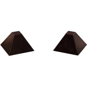 Plaque Pyramide en Chocolat - 28 Empreintes