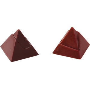 Plaque Pyramide Egyptienne en Chocolat - 21 Empreintes