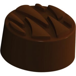 Plaque Reflief en Chocolat - 18 Empreintes - ⌀ 28 mm