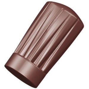 Plaque Toque en Chocolat - 12 Empreintes - 41 x 22 mm