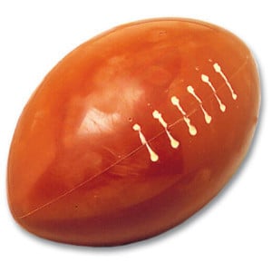 Plaque Ballon de Rugby en Chocolat - 2 Empreintes