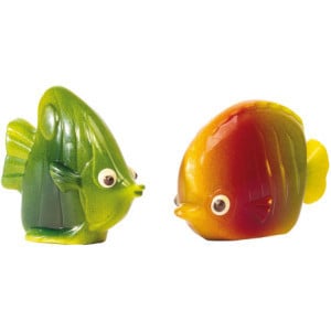 Plaque Poisson Exotique en Chocolat - 4 Empreintes