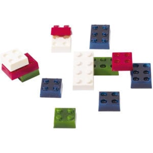 Plaque Assortiment de Briques en Chocolat