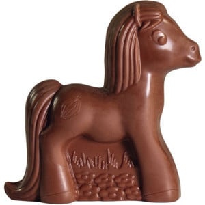 Plaque Poney en Chocolat - 20 Empreintes