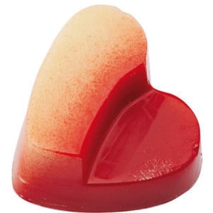 Plaque Coeur Saint-Valentin en Chocolat - 24 Empreintes