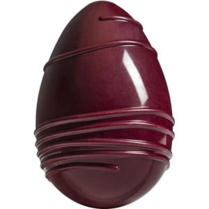 Plaque Oeuf Complet en Chocolat - 2 Empreintes