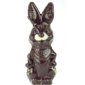 Plaque Lapin en Chocolat - 2 Empreintes