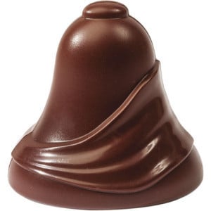 Plaque Cloche Drapée en Chocolat - 2 Empreintes