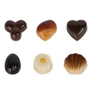Plaque Friture Assortiment de Pâques en Chocolat - 24 Empreintes