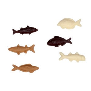 Plaque Friture Poissons en Chocolat - 21 Empreintes