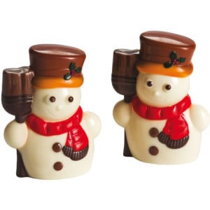 Plaque Bonhomme de Neige - 4 Empreintes