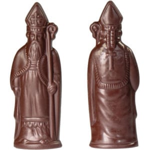 Plaque Saint-Nicolas en Chocolat - 8 Empreintes - L 90 mm