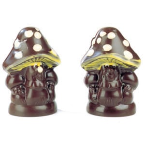 Plaque Champignon en Chocolat - 4 Empreintes