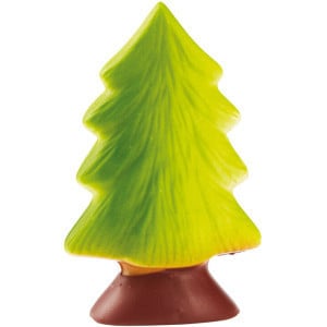 Plaque Demi-Sapin en Chocolat - 1 Empreinte