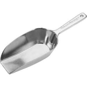 Pelle à Farine Aluminium - 210 mm - 0,21 L