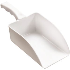 Pelle à Farine en PP - Blanche - 0,7 L