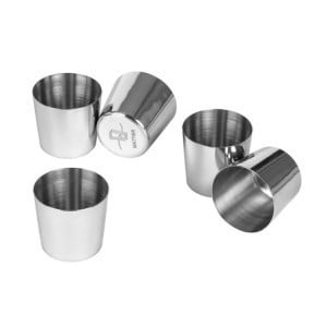 Moule à Dariole Ronde Inox - ⌀ 65 mm - Lot de 6