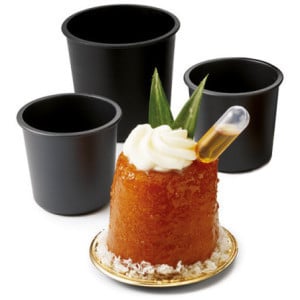 Moule à Dariole Ronde - ⌀ 55 mm - Lot de 6