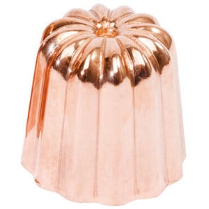 Moule à Cannelé en Cuivre - ⌀ 35 mm