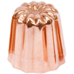 Moule à Cannelé en Cuivre - ⌀ 45 mm