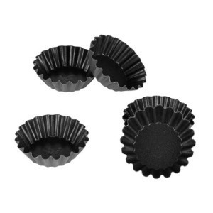 Moule à Brioche 18 Côtes - ⌀ 90 mm - Lot de 25