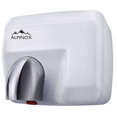 Sèche-Mains Automatique à Bec Blanc Alpinox - 1 Sèche-Mains Automatique à Bec Blanc Alpinox - 1