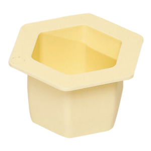 Découpoir Hexagone en Polymère - 63 x 63 mm