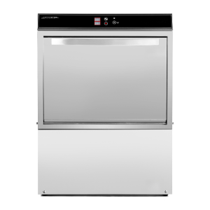 Lave-Vaisselle Professionnel avec Doseur de Liquide de Rinçage et Détergent - 50 x 50 cm