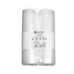 Rouleau Sacs Sous-Vide Gaufré - 6000 x 200 mm - Lot de 2
