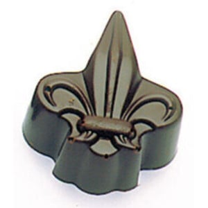 Plaque Fleur de Lys en Chocolat - 28 Empreintes