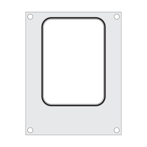 Matrice de Scellage pour Scelleuse Manuelle - 187 x 137 mm