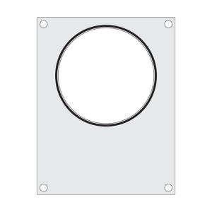Matrice de Scellage pour Scelleuse Manuelle - 1 Compartiment Rond