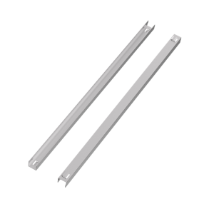 Paire de Glissières pour Saladette et Table pour Pizzaiolo - P 560 mm