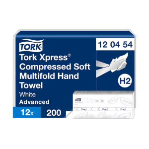 Essuie-Mains Compressés Interfoliés Doux Xpress® - 12x200 Feuilles
