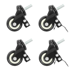 Roues pour Tables Inox et Plonges - Lot de 4