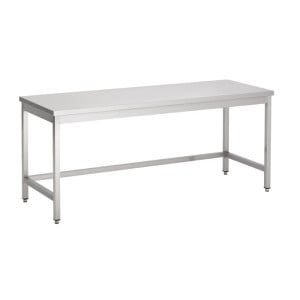 Table Inox - L 1200 x P 600 mm