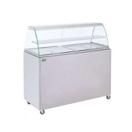 Vitrine Chauffante Bain Marie - Avec Meuble MultiGroup - 1 Vitrine Chauffante Bain Marie - Avec Meuble MultiGroup - 1
