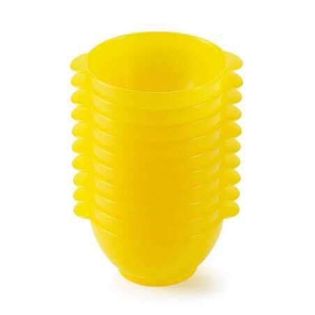 Bols A Anses 50 Cl Jaune Lot De 10 Gilac - 1 Bols A Anses 50 Cl Jaune Lot De 10 Gilac - 1