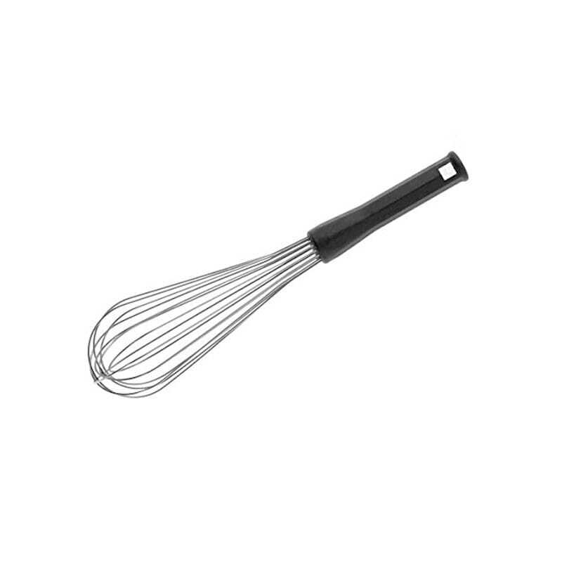 Fouet de cuisine professionnel en inox manche antidérapant - 35 cm