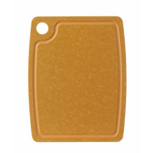 Planche à Découper - Fibre de Bois Brun - 370 x 275 mm